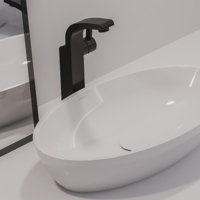 OMNIRES SIENA UMYWALKA NABLATOWA MARBLE+, 60 X 35 CM SIENALUNBP