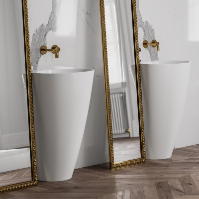 OMNIRES SIENA UMYWALKA WOLNOSTOJĄCA MARBLE+, 55 X 43 CM SIENAUWBP