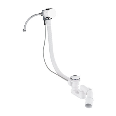 OMNIRES CGS SYFON WANNOWY PRZELEWOWO-ODPŁYWOWO-NAPEŁNIAJĄCY TK122-PLUS-3.01+64-SCR