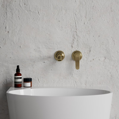 OMNIRES ART DECO BATERIA UMYWALKOWA PODTYNKOWA AD5115BR