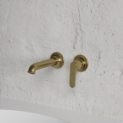 OMNIRES ART DECO BATERIA UMYWALKOWA PODTYNKOWA AD5115BR