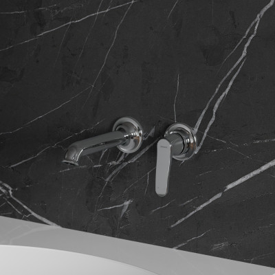 OMNIRES ART DECO BATERIA UMYWALKOWA PODTYNKOWA AD5115CR