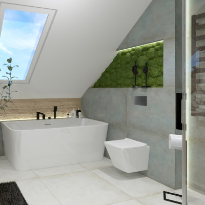 HOMELIKE Zestaw wc 4 w 1 Lago 3.0 tornado + przycisk gunmetal prostokątny (101.3.6)