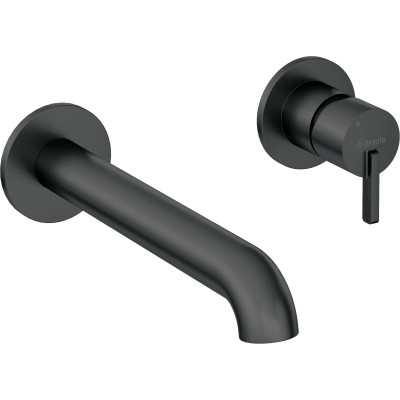 Deante Silia bateria umywalkowa podtynkowa czarny mat BQSN54L