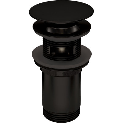 Deante Click-Clack korek do umywalki click-clack czarny mat NHCN10U