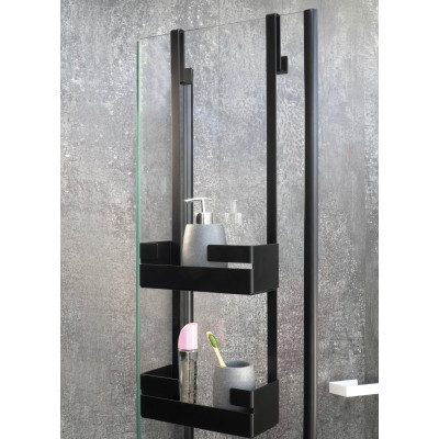 Deante Mokko półka na kabinę czarny mat ADMN54K