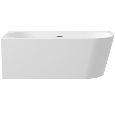 Deante Silia wanna wolnostojąca 150x75 cm przyścienna narożna lewa biała KDS015L