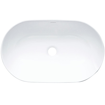 Deante Peonia umywalka 50x30 cm nablatowa owalna biała CDE6U5S
