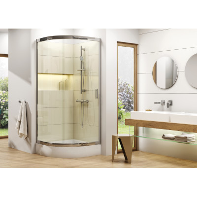 Deante Standard New brodzik półokrągły 80x80 cm biały KTA_054B