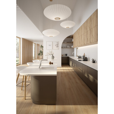 Deante Silia bateria kuchenna stojąca stal BQS_F73M