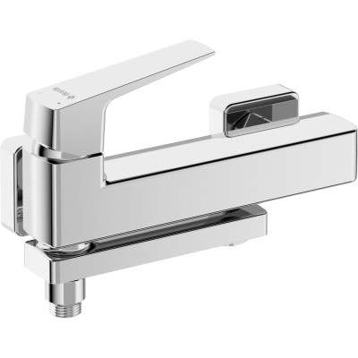 Deante Blur bateria wannowo-prysznicowa ścienna chrom BQL_012M