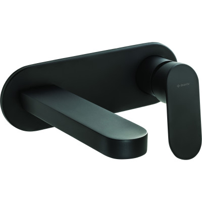 Deante Alpinia bateria umywalkowa podtynkowa czarny mat BGAN54L