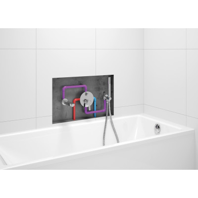 Deante Round słuchawka prysznicowa chrom NOR_051S