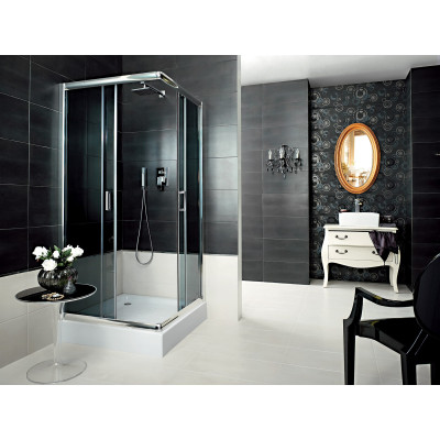 Deante Corner brodzik 80x80 cm kwadratowy biały KTC042B