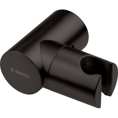 Deante Round uchwyt prysznicowy czarny mat ANON21U