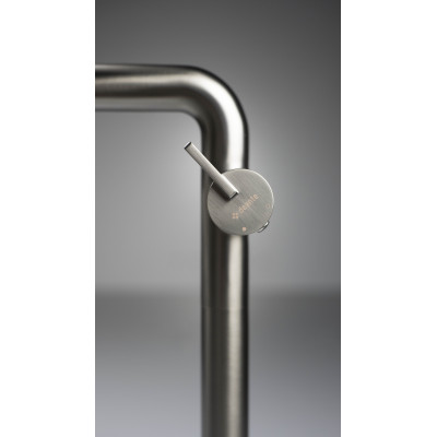 Deante Silia bateria umywalkowa stojąca titanium BQSD24K