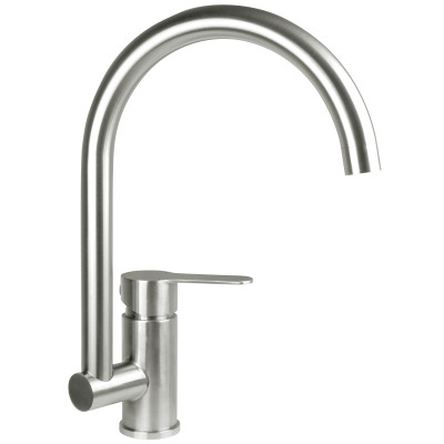 Deante Neo Lupo bateria kuchenna stojąca stal BLU_F62M