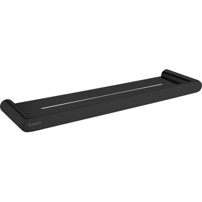 Deante Round półka ścienna czarny mat ADRN511