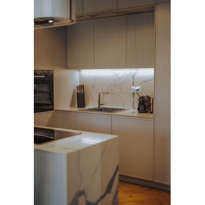 Deante Silia bateria kuchenna stojąca chrom BQS_073M