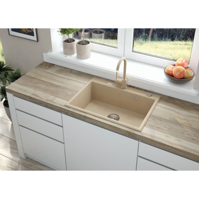 Deante Nemezja bateria kuchenna stojąca beżowa BEN_762M