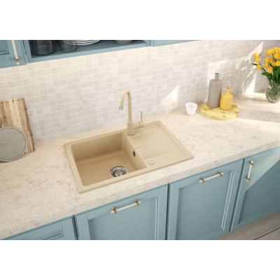 Deante Nemezja bateria kuchenna stojąca beżowa BEN_762M