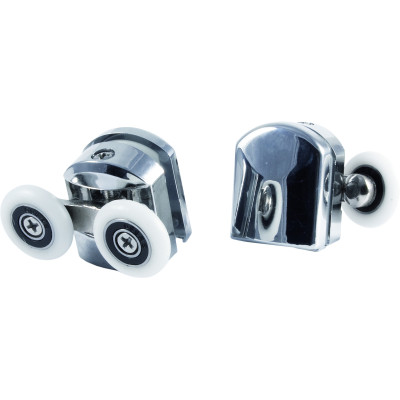 Deante rolki górne podwójne do kabiny prysznicowej chrom XKCJ1RU04