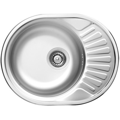 Deante Twist zlewozmywak stalowy 58x44,5 cm dekor ZEU311C