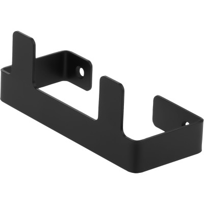 Deante Mokko haczyk na ręcznik podwójny czarny mat ADMN121