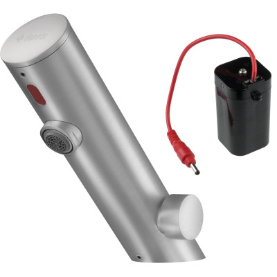 Deante Sense bateria umywalkowa stojąca elektroniczna stal BQRF29R