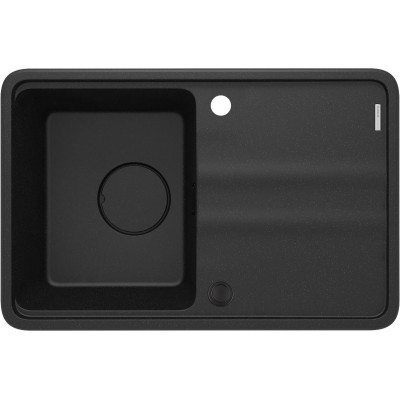 Deante Momi zlewozmywak granitowy 67x44 cm grafitowy ZKM_G11A