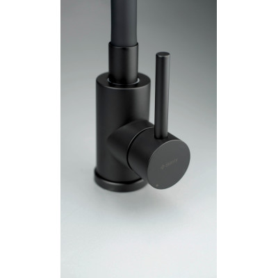 Deante Neo Luno bateria kuchenna stojąca czarna BOC_N72M