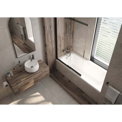 Deante Prizma wanna prostokątna 149.5x70 cm biała KTJ_015W