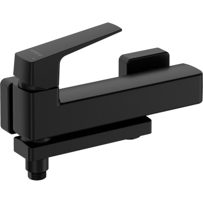 Deante Blur bateria wannowo-prysznicowa ścienna czarna BQL_N12M