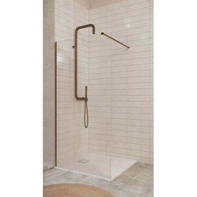 Deante Silia zestaw prysznicowy ścienny mosiądz NQS_C4XM