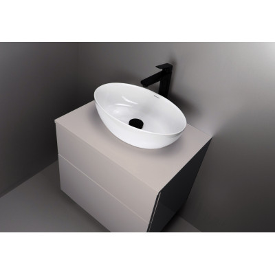 Deante Prizma szafka z blatem 60x47x52 cm podumywalkowa wisząca kaszmir SDI_KB61