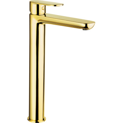 Deante Alpinia bateria umywalkowa stojąca złota BGA_Z20K