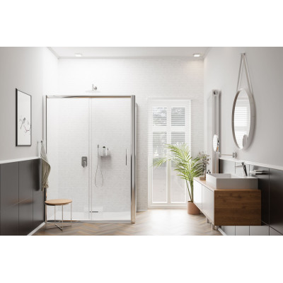 Deante Round lusterko kosmetyczne 23,3x28,2 cm okrągłe chrom ADR_0811