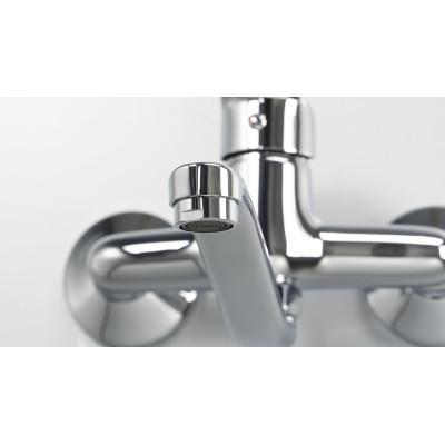 Deante Neo Boro bateria umywalkowa ścienna chrom BMO_050M