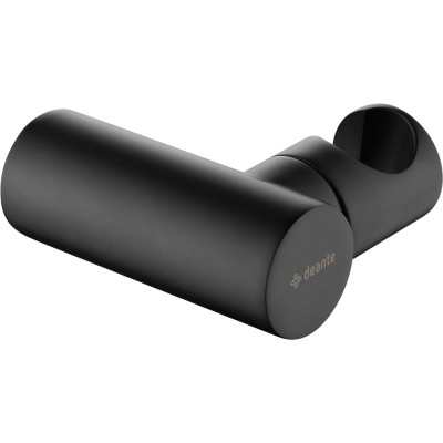 Deante Round uchwyt prysznicowy czarny mat ANRN21U