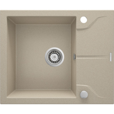 Deante Andante zlewozmywak granitowy 59x49 cm beżowy ZQN_711A