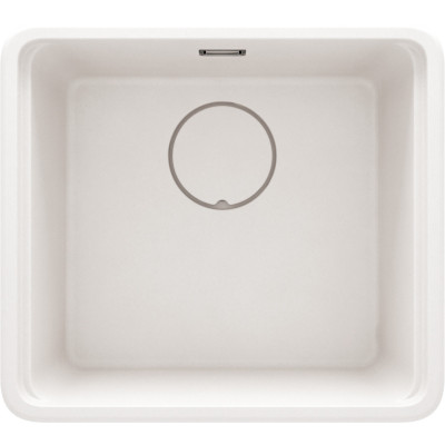 Deante Momi zlewozmywak granitowy 50x44 cm biały ZKM_A10A
