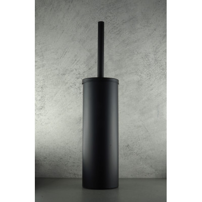 Deante Round szczotka toaletowa stojąca czarny mat ADRN712