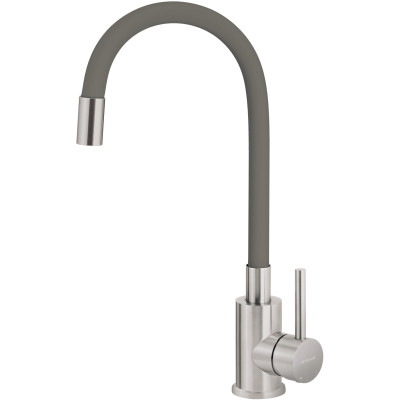 Deante Luno bateria kuchenna stojąca stal-titanium BOC_T720