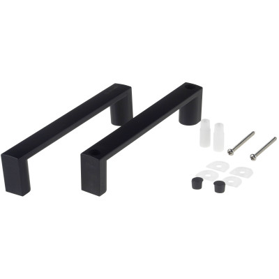 Deante Funkia uchwyt do drzwi prysznicowych czarny mat XKCF2HN00