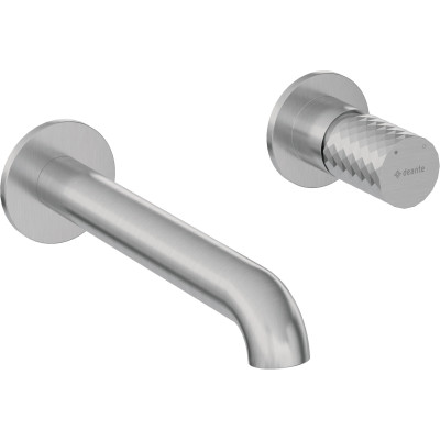 Deante Silia Hexa bateria umywalkowa podtynkowa stal BHS_F54L