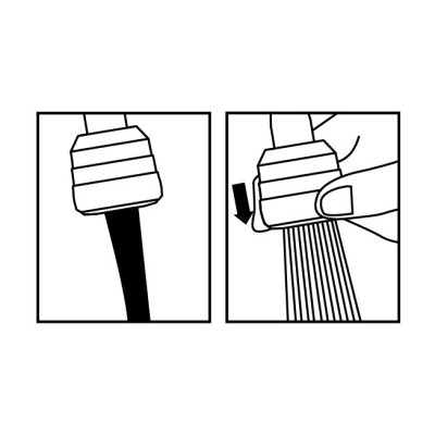 Deante aerator 2-funkcyjny na wężyku ANW062K