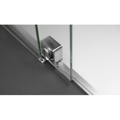 Deante Prizma ścianka prysznicowa walk-in 120 cm stal szczotkowana/szkło przezroczyste KTJ_F32R