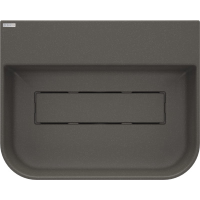 Deante Arnika umywalka 50,5x40,5 cm nablatowa antracyt CQA_TU5S