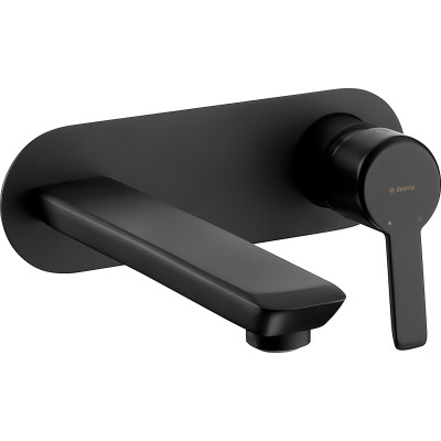 Deante Arnika Nero bateria umywalkowa podtynkowa czarny mat BQAN54L