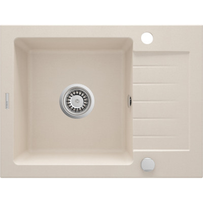 Deante Zorba zlewozmywak granitowy 58x44 cm wpuszczany beżowy ZQZ511A